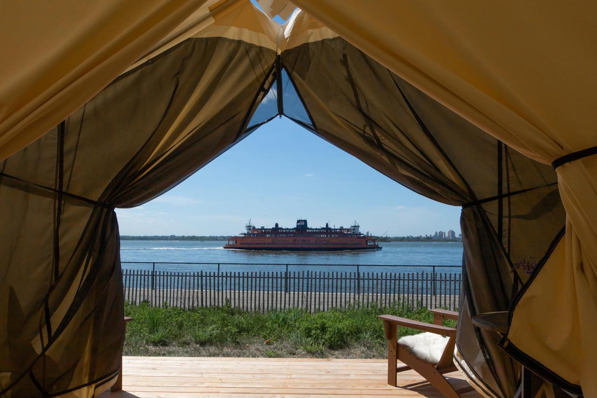 Collective Retreats Governors Island Нью-Йорк Экстерьер фото
